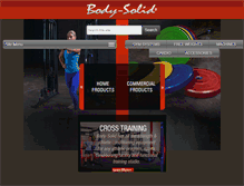 Tablet Screenshot of bodysolid.com